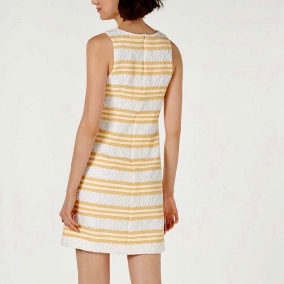 Beautiful Vince Camuto Dress 12P Petite Brocade - Picture 3 of 14